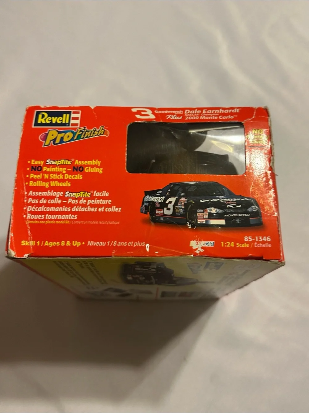 Revell ProFinish Dale Earnhardt #3 Black Monte Carlo Snap-Tite Model Kit